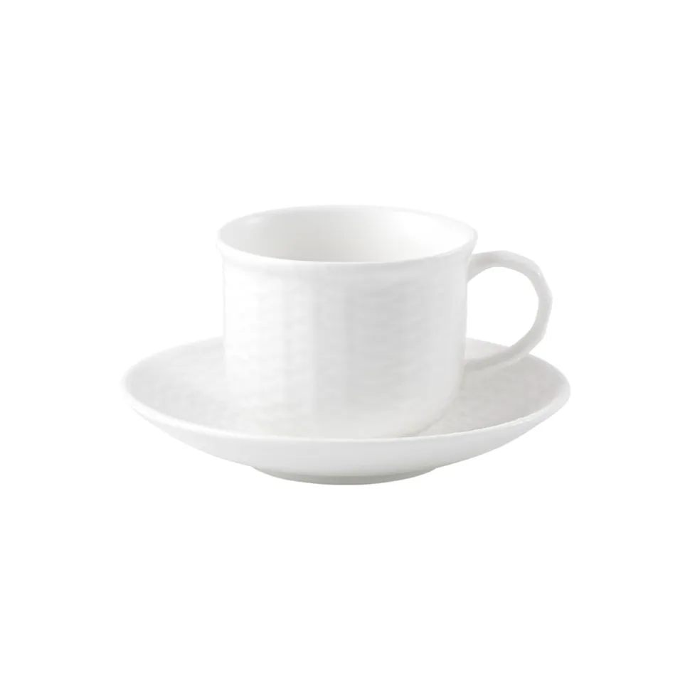 Nantucket Basket Teacup & Saucer