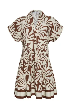 Nash Mini Dress in Catalina Khaki