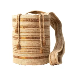 Natural Copper Bucket Bag