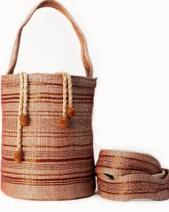 Natural Copper Bucket Bag