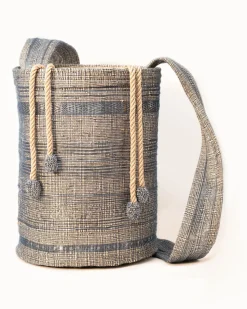 Natural Steel Bucket Bag