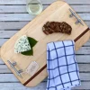 Nautical Cleat Double Handle Charcuterie Board