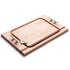 Nautical Cleat Handle Steak Boards