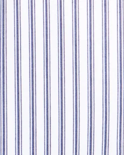 Navy French Ticking Short Set