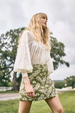 Naya Top in Ivory
