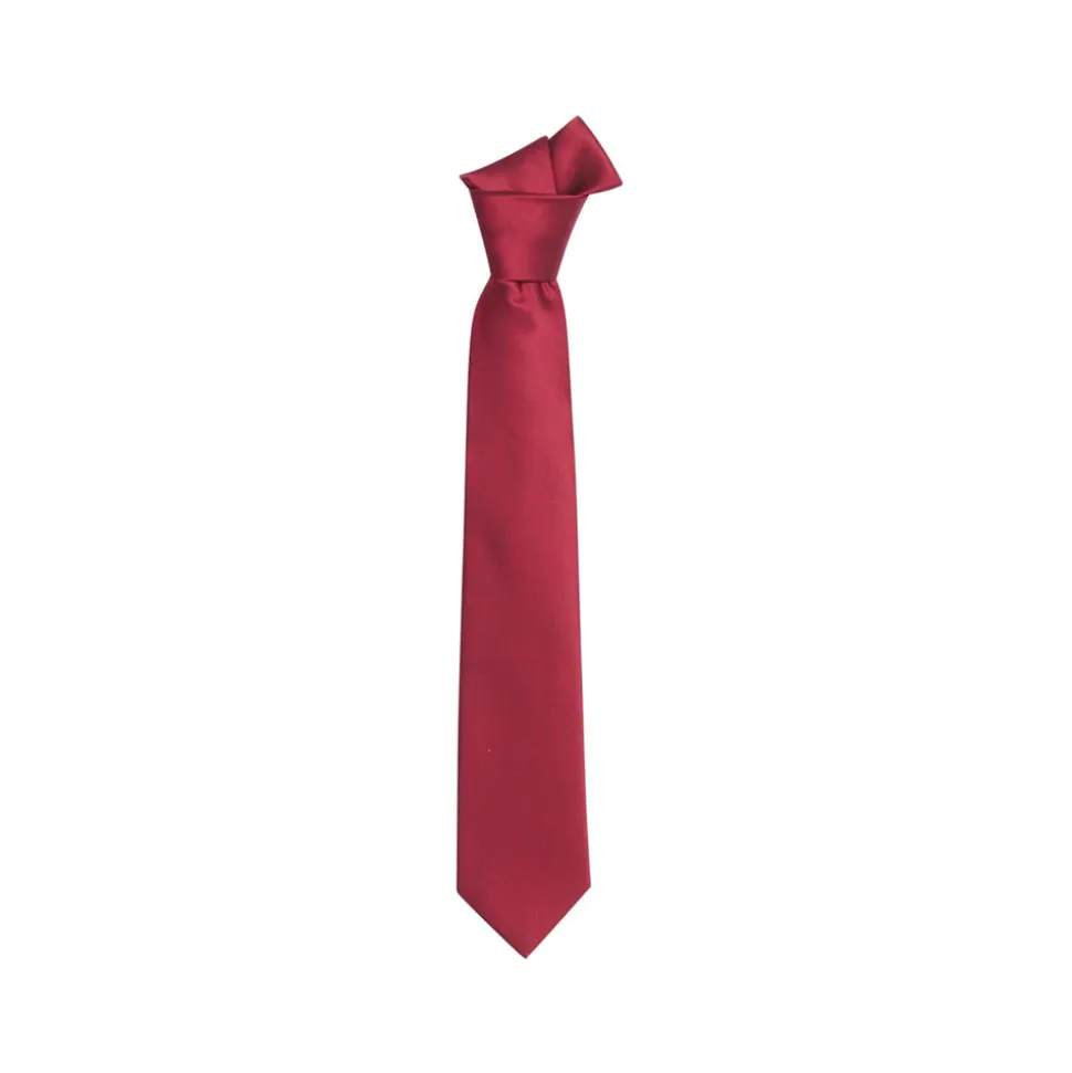 Neck Tie in Solid Red
