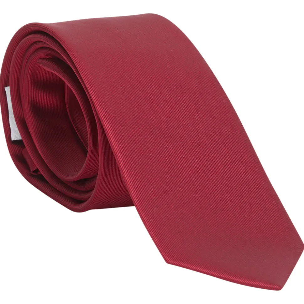 Neck Tie in Solid Red