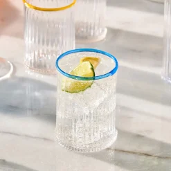 Nell Double Old Fashioned in Chambray