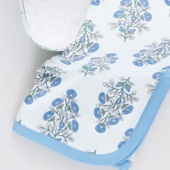 Nesting Box in Blue Bouquet Floral