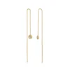 Nesting Gem Drop Earrings in Diamond