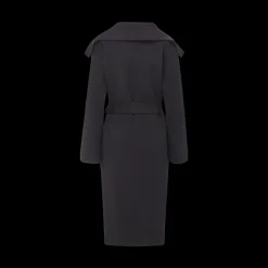 Nicola Cashmere Coat in Black