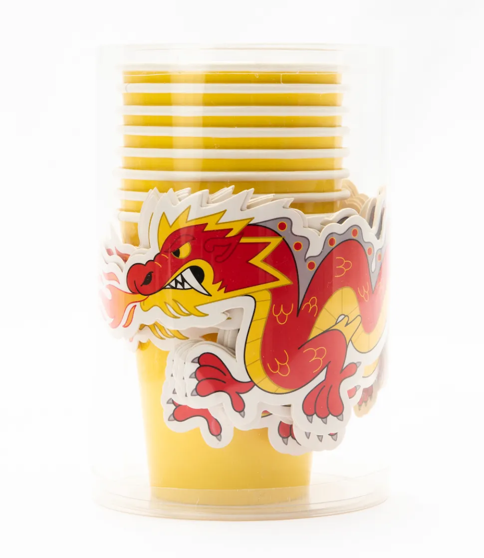 Ninja Cups with Dragon Sleeves