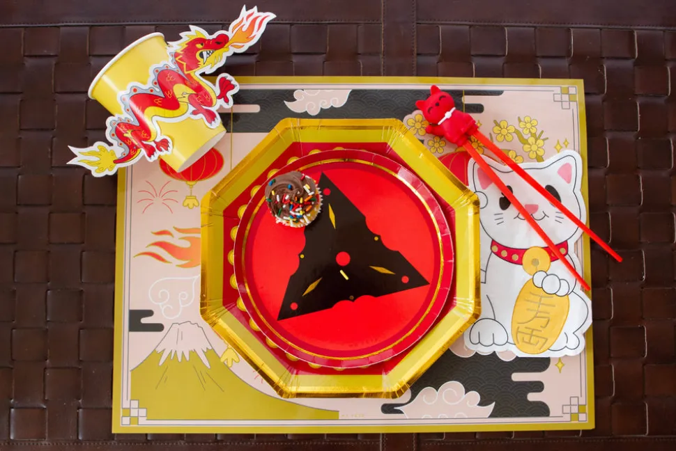Ninja Dessert Plates