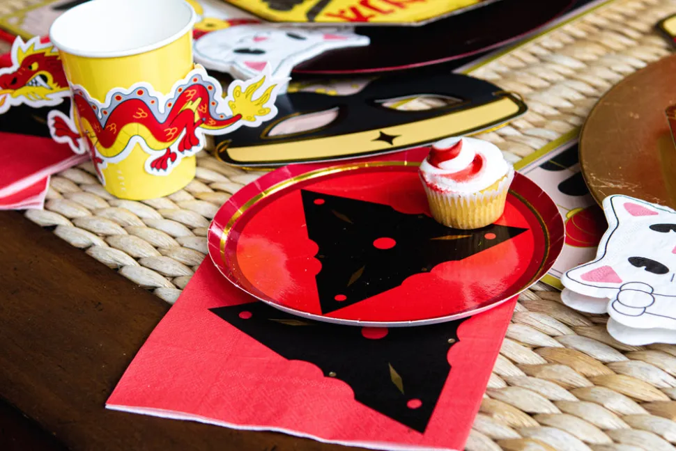 Ninja Dessert Plates