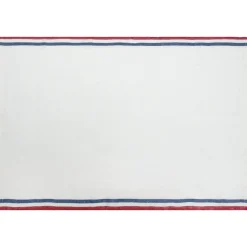 Normandy Tea Towels in Red, White, & Blue Stripes, Set of 2
