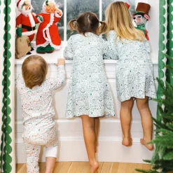 North Pole Christmas Girls Tess Lounge Dress