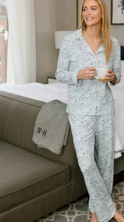 North Pole Christmas Women's Button Front Pajama Set