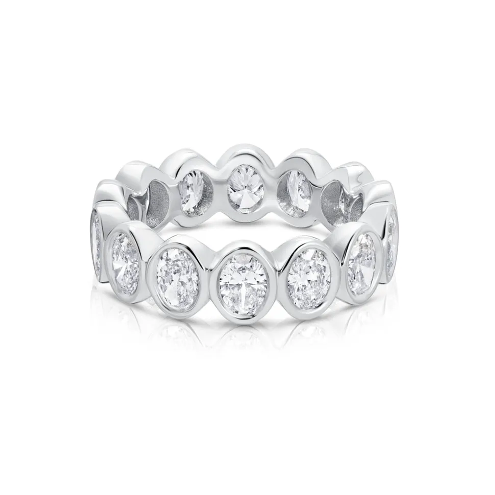 NS Bezel Oval Eternity Band