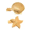 Oceane Barrettes in Gold