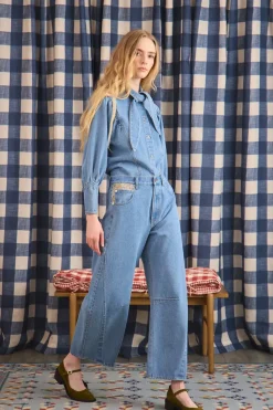 Odessa Shirt in Vintage Denim