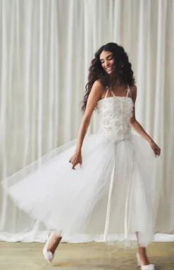Odette Skirt in Ivory Tulle