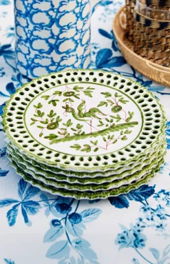 Oiseau Salad Plate, Set of 4
