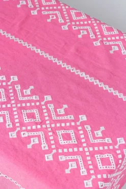 Ojete Rectangular Tablecloth in Bougainvillea