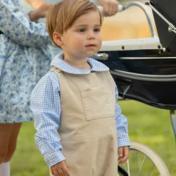 Oliver Overalls in King's Way Khaki Corduroy