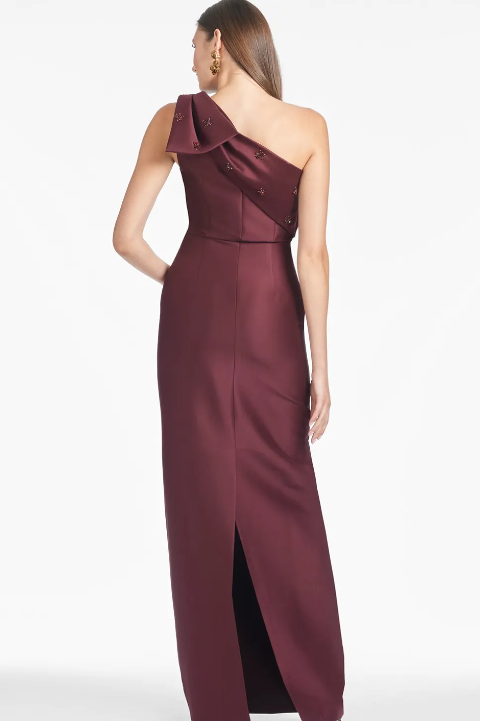 Olivia Gown in Malbec