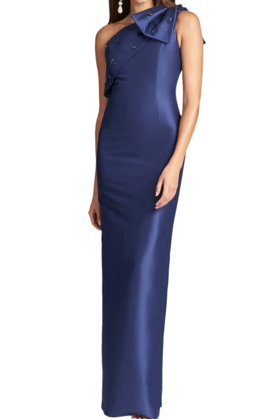 Olivia Gown in Washed Indigo
