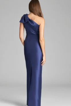 Olivia Gown in Washed Indigo