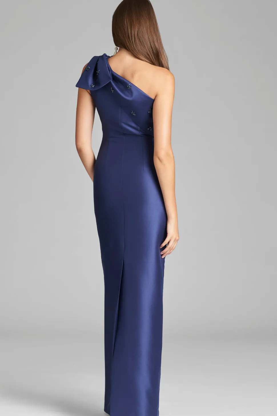 Olivia Gown in Washed Indigo