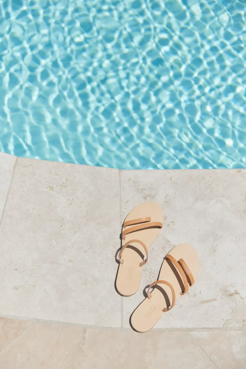 Olympia Vegetable Tanned Leather Sandal