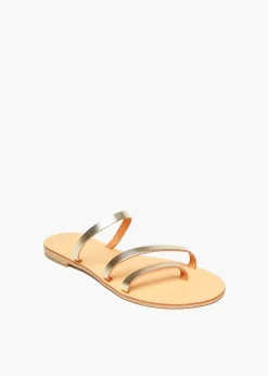 Olympia Vegetable Tanned Leather Sandal