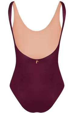 Olympic One Piece in Purple & Blush Pink