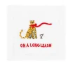 On A Long Leash Cocktail Napkins, Set of 4