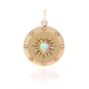 Opal Heart Starlight Pendant