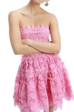 Opal Mini Dress in Rose