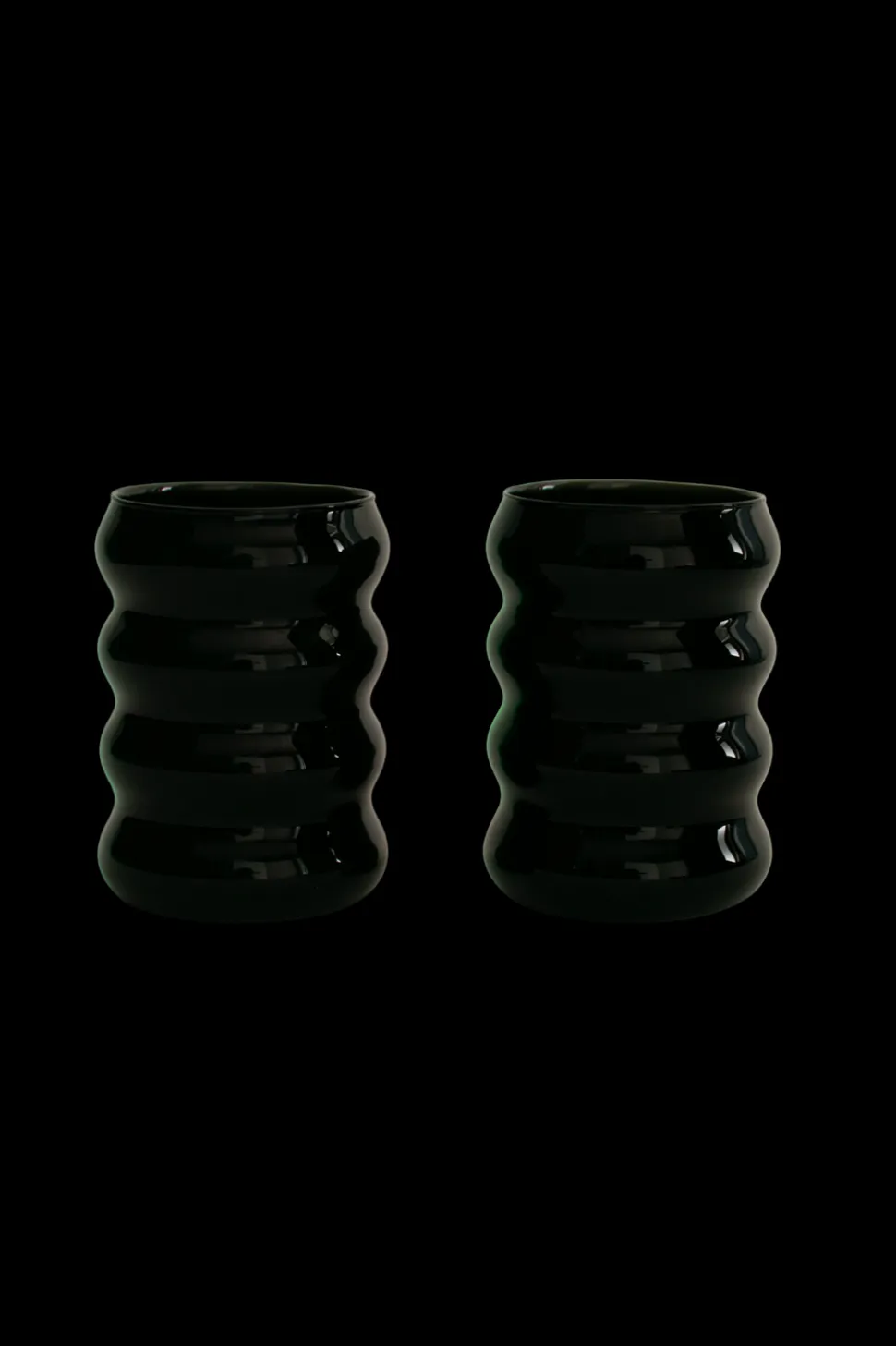Opaque Ripple Cup, Set of 2