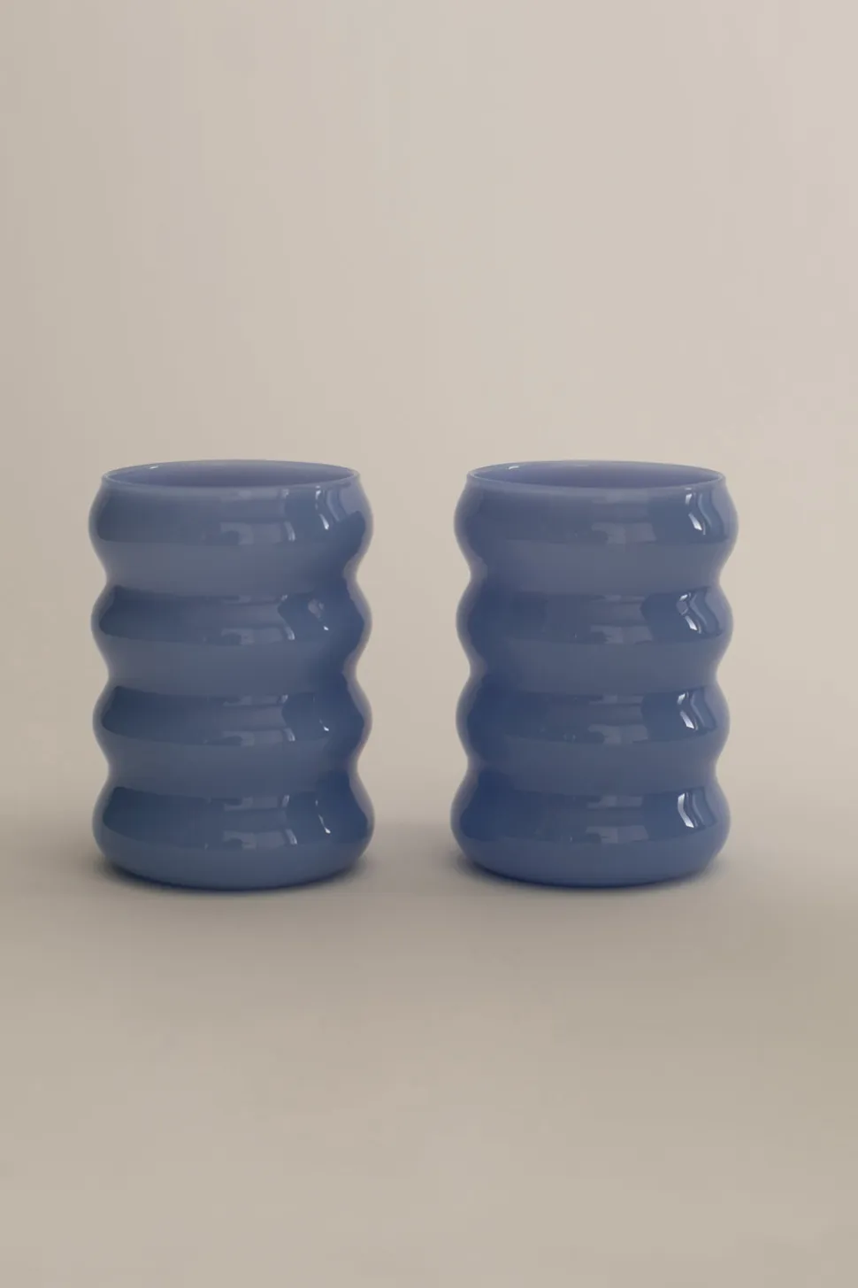 Opaque Ripple Cup, Set of 2