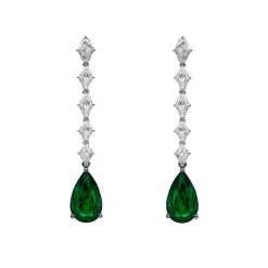Opera Emerald Drop Earrings