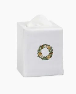 Orange Slice Wreath Tissue Box Cover