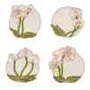 Orchid Coasters in Multi, Set of 4 in a Gift Bag