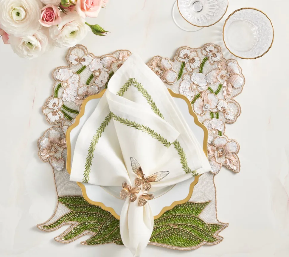 Orchid Placemat in Multi, Set of 2