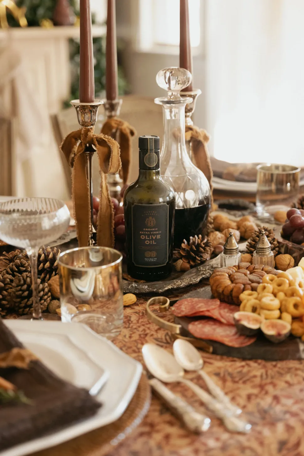 Organic Extra Virgin Olive Oil Bottle