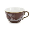 Oriente Italiano Antico Doccia Tea Cup in Castagna