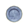 Oriente Italiano Bread Plate in Pervinca