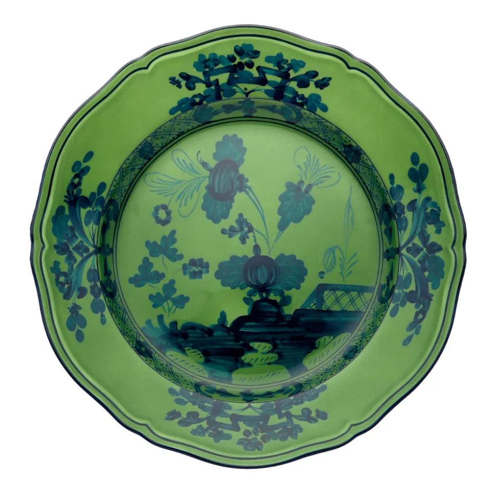 Oriente Italiano Charger Plate in Malachite