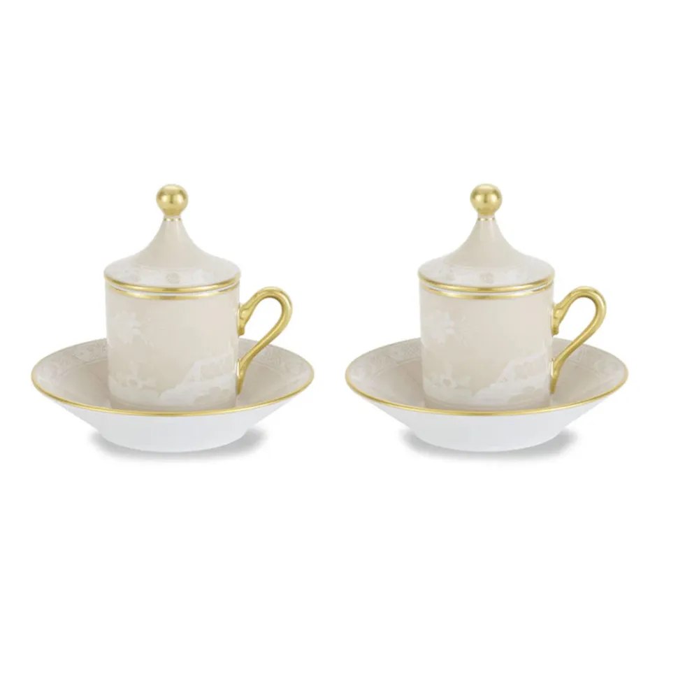 Oriente Italiano Coffee Set in Meringa