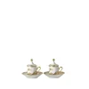 Oriente Italiano Coffee Set for Two in Aurum